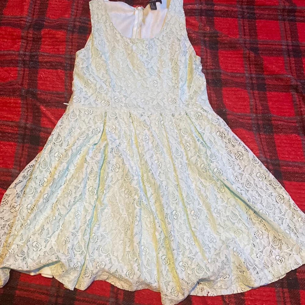 Mint green forever 21 dress